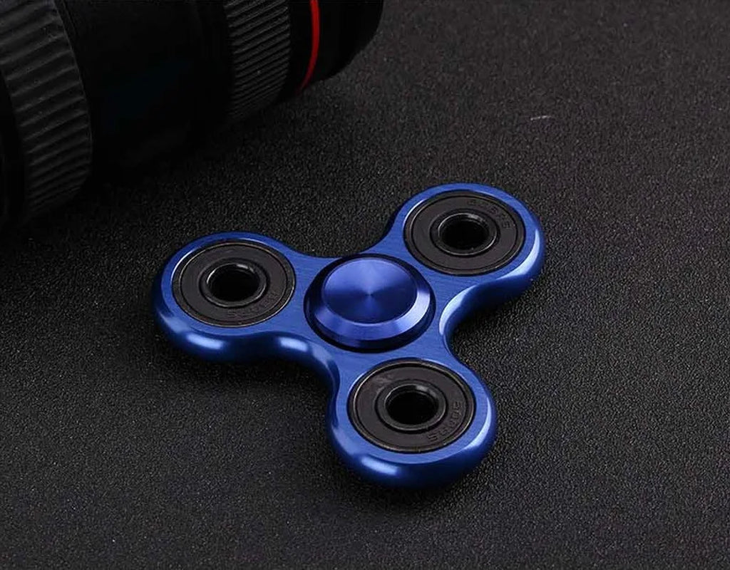 Metal Fidget Spinner Toys,Edc Hand Spinner anti Stress Relief Toys,Antistress Anxiety Fidgeting Toy for Adult Kids Autism ADHD