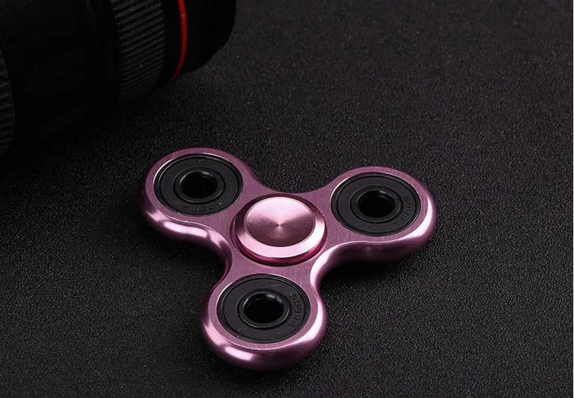Metal Fidget Spinner Toys,Edc Hand Spinner anti Stress Relief Toys,Antistress Anxiety Fidgeting Toy for Adult Kids Autism ADHD