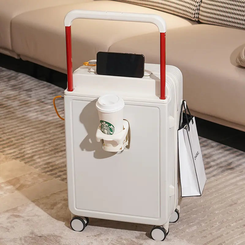 Wide Password Draw-bar Luggage for Travel