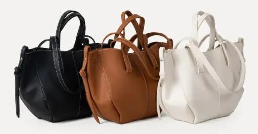 Leather Tote Bag/ Leather Organizer Bag