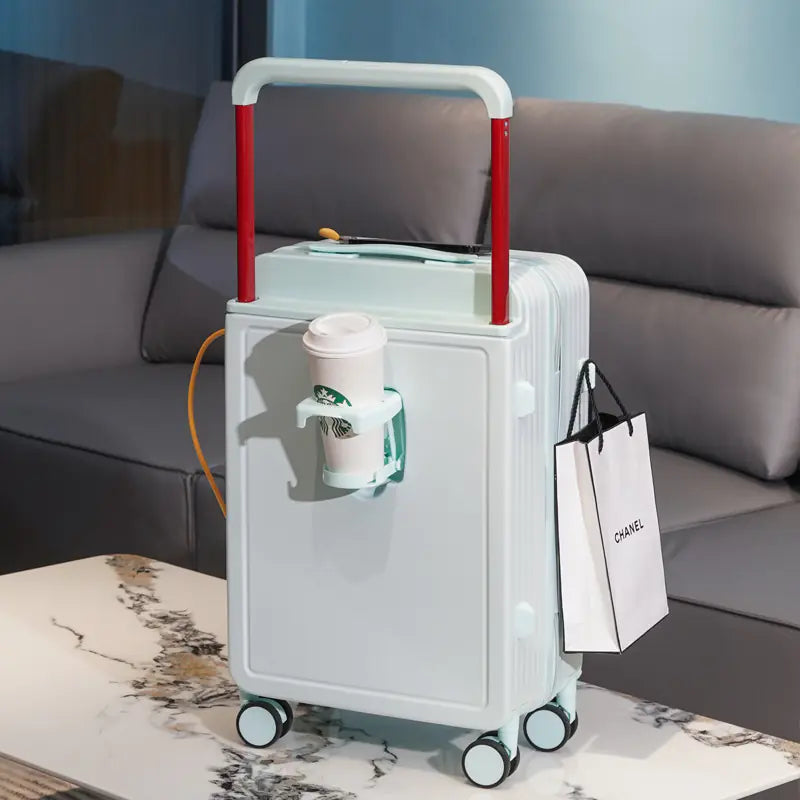 Wide Password Draw-bar Luggage for Travel
