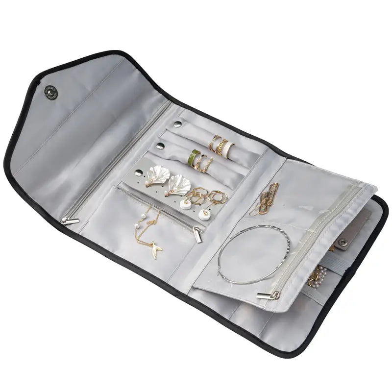 Portable Jewelry Bag for Safe and Organized Travel