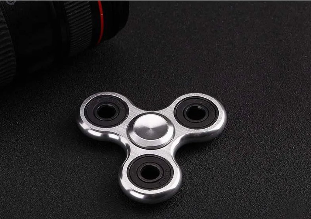 Metal Fidget Spinner Toys,Edc Hand Spinner anti Stress Relief Toys,Antistress Anxiety Fidgeting Toy for Adult Kids Autism ADHD