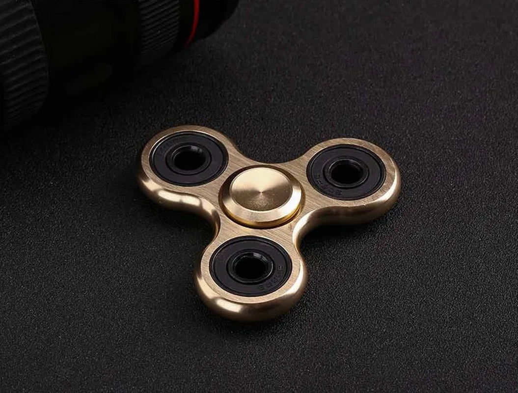 Metal Fidget Spinner Toys,Edc Hand Spinner anti Stress Relief Toys,Antistress Anxiety Fidgeting Toy for Adult Kids Autism ADHD